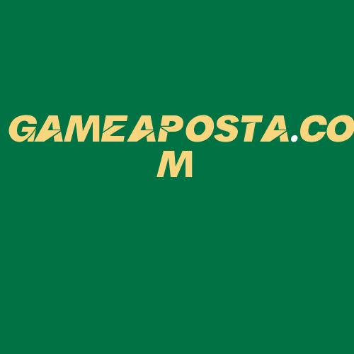 Logo da GAMEAPOSTA